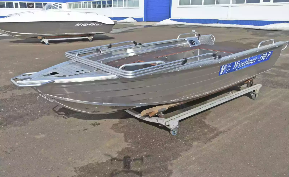 Алюминиевая лодка Wyatboat-390РМ в Туапсе