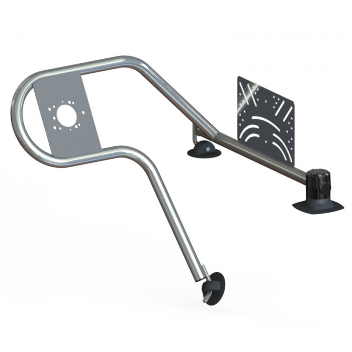 Стойка рулевая с креплением на баллон надувной лодки 32мм быстросъемная в Туапсе