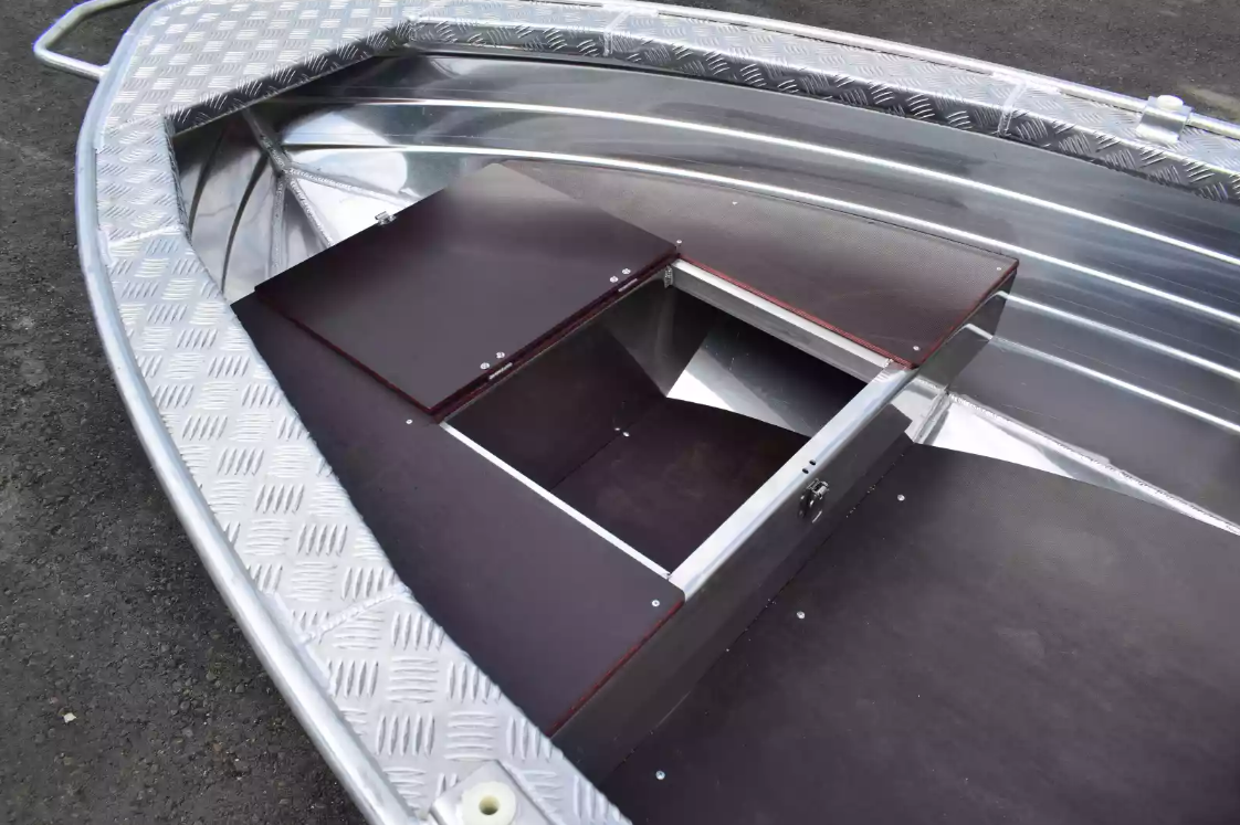 Алюминиевая лодка Wyatboat-390Р Увеличенный борт в Туапсе