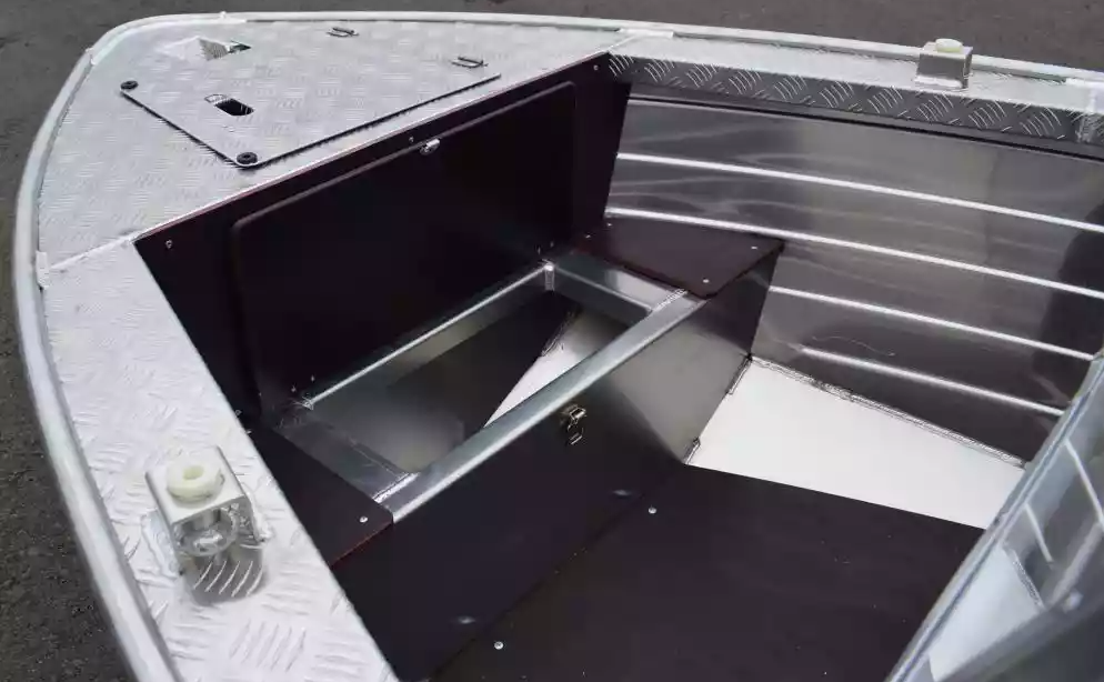 Алюминиевая лодка Wyatboat-390 DCM Увеличенный борт в Туапсе