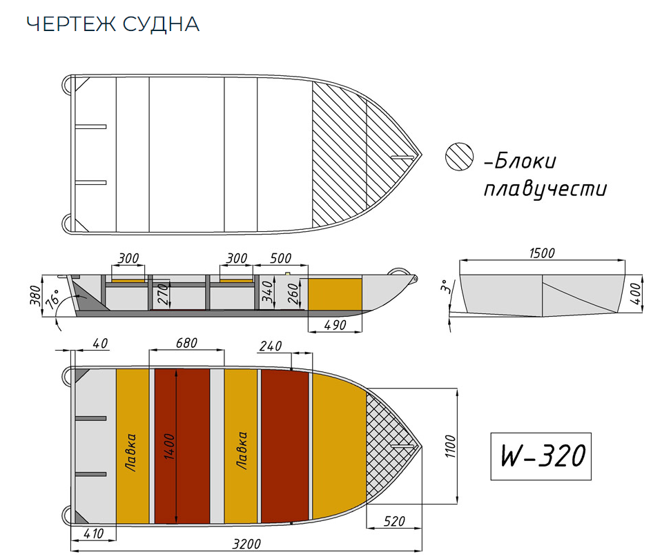 Алюминиевая Wyatboat-320 в Туапсе