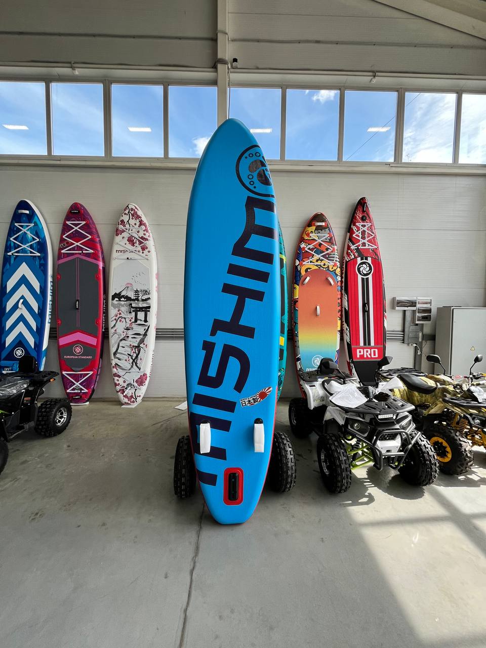 SUP (САП) Доска MISHIMO FLY AIR BLUE 10,8’ (330см) в Туапсе