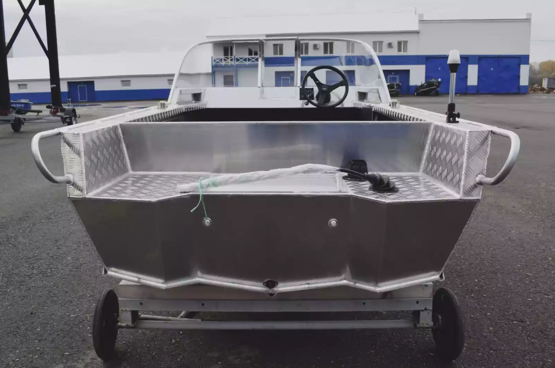 Алюминиевая лодка Wyatboat-390 Pro в Туапсе