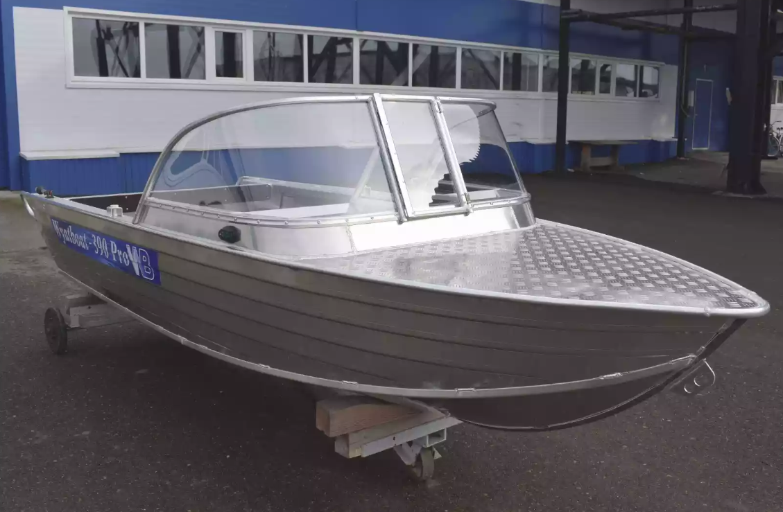 Алюминиевая лодка Wyatboat-390 Pro в Туапсе
