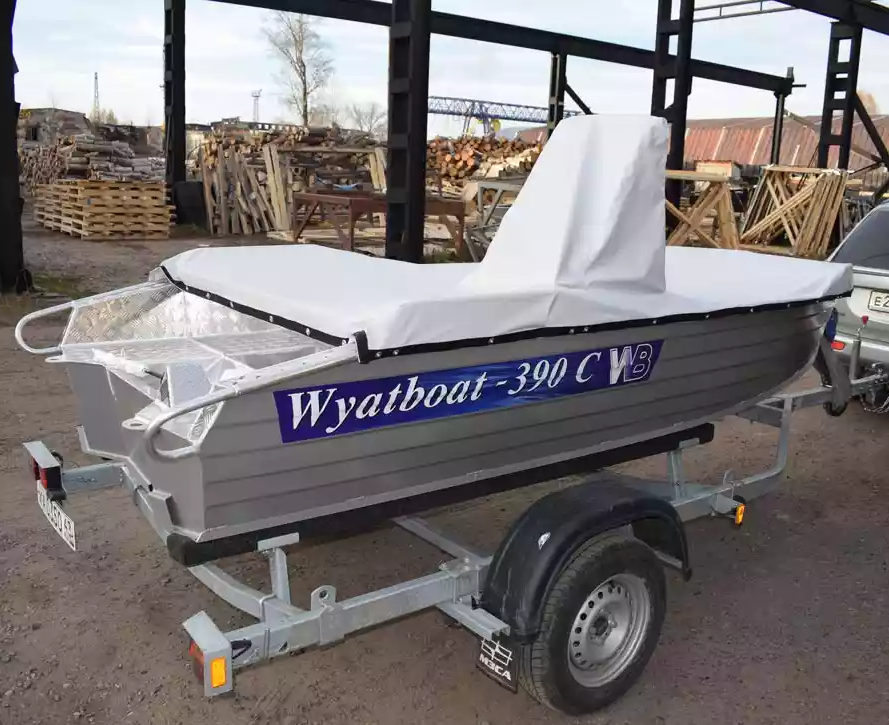 Алюминиевая лодка Wyatboat-390 C в Туапсе