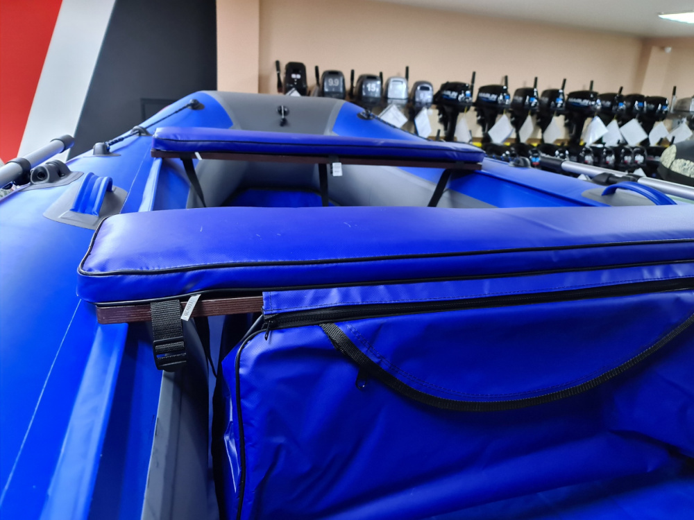 КОМПЛЕКТ МЯГКИХ НАКЛАДОК С СУМКОЙ ДЛЯ ЛОДОК 90Х20 СИНИЙ в Туапсе