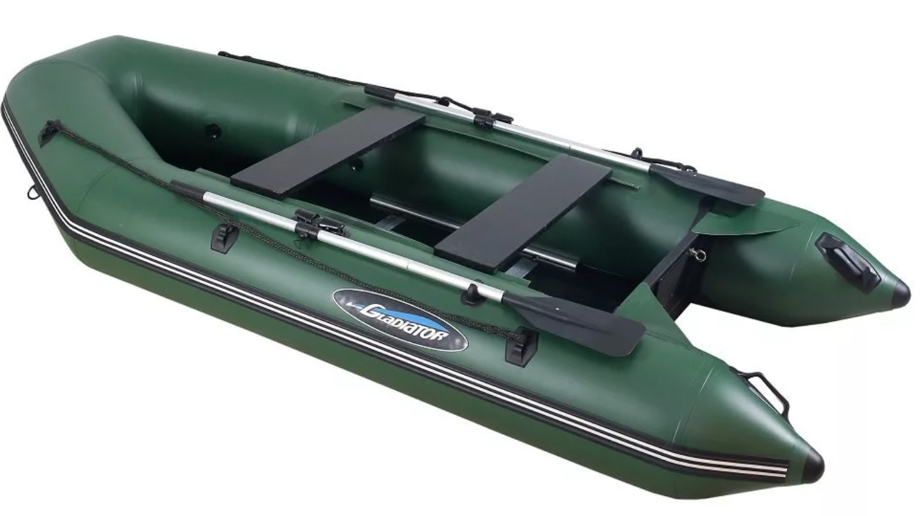 МОТОРНО-ГРЕБНАЯ ЛОДКА ПВХ GLADIATOR A 280 ТК С ФАНЕРНЫМ ДНОМ в Туапсе