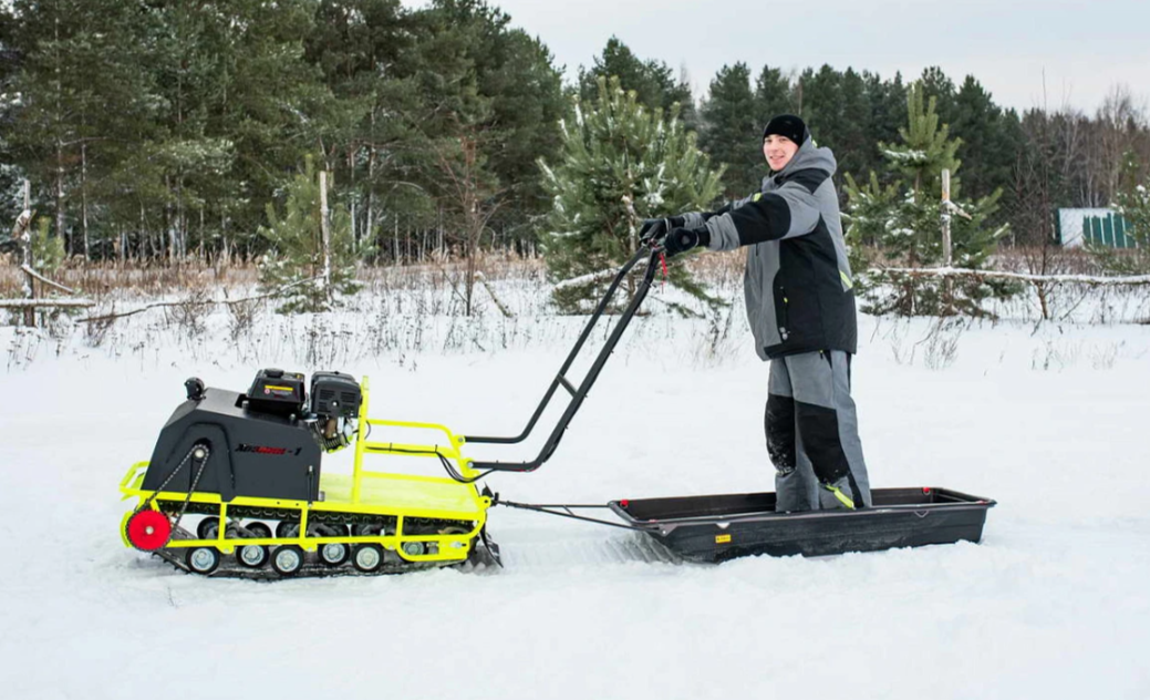 Мотобуксировщик Бурлак ХОЗЯИН-1 (капот металл) в Туапсе