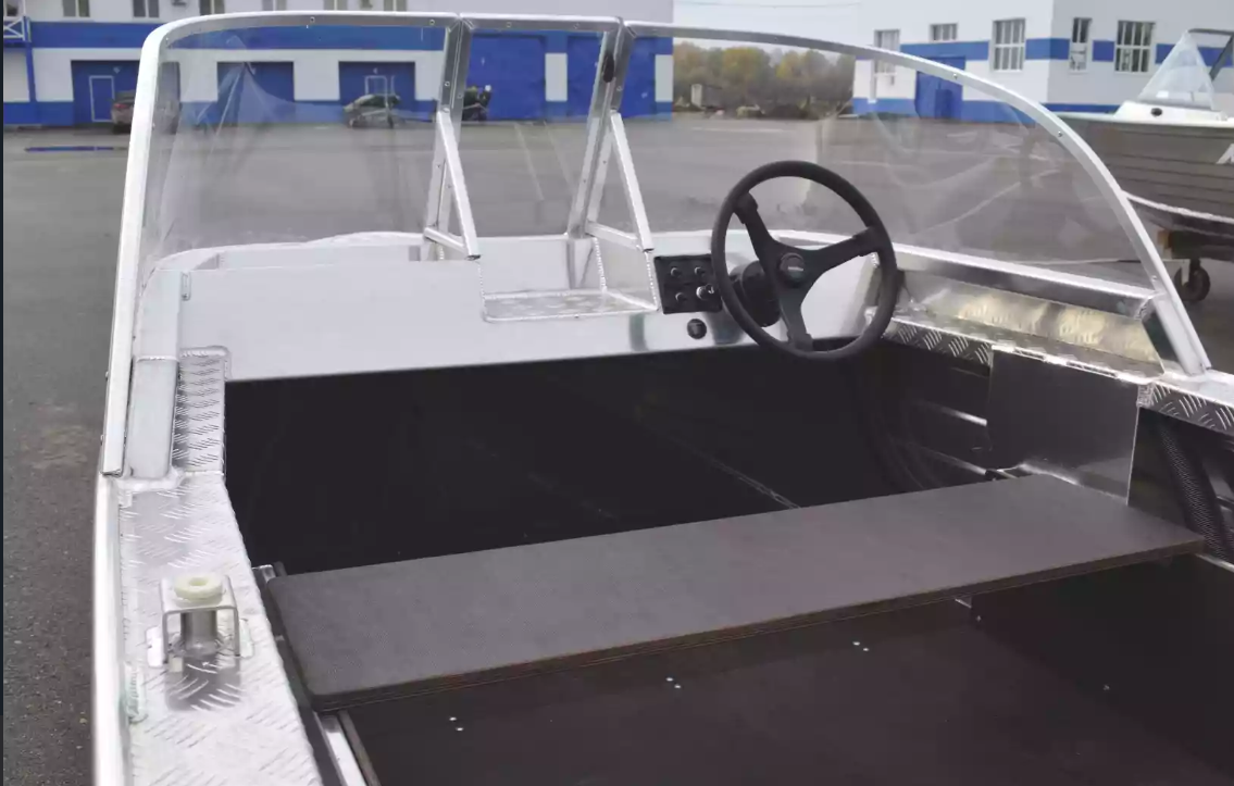 Алюминиевая лодка Wyatboat-390 Pro в Туапсе