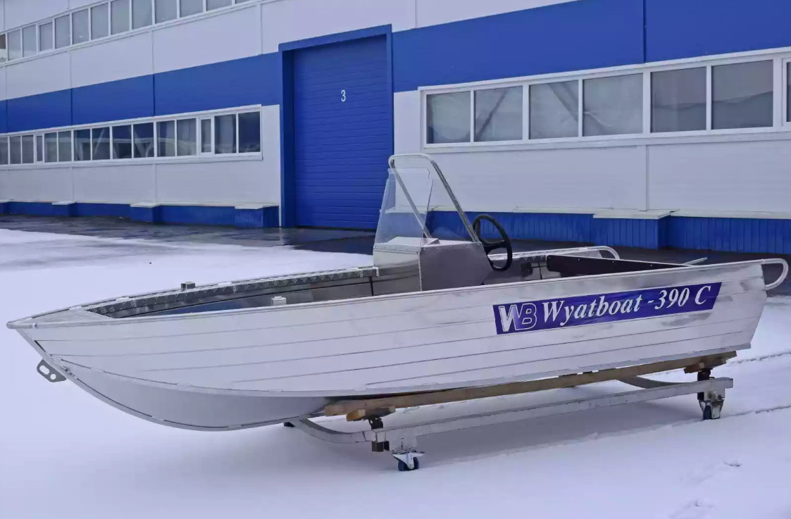 Алюминиевая лодка Wyatboat-390 C в Туапсе