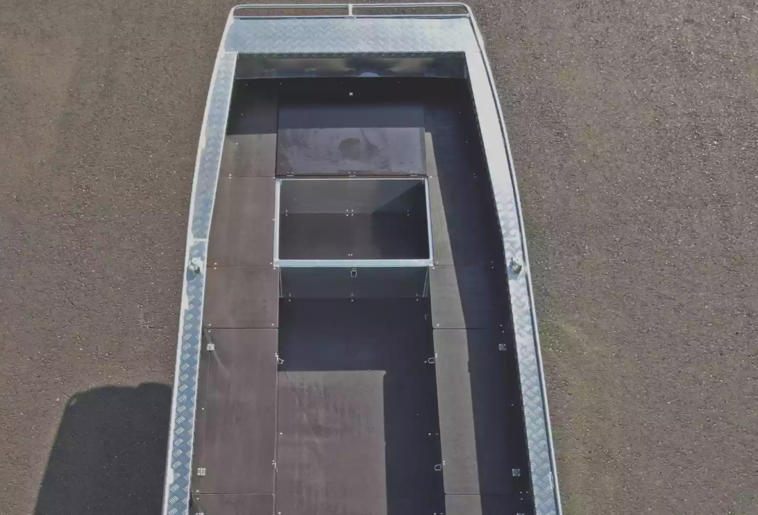 Алюминиевая лодка Wyatboat-490 Jonboat в Туапсе