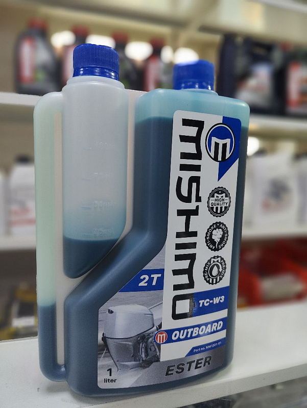 Масло MISHIMO 2T OUTBOARD (ESTER) полусинтетика 1 л в Туапсе