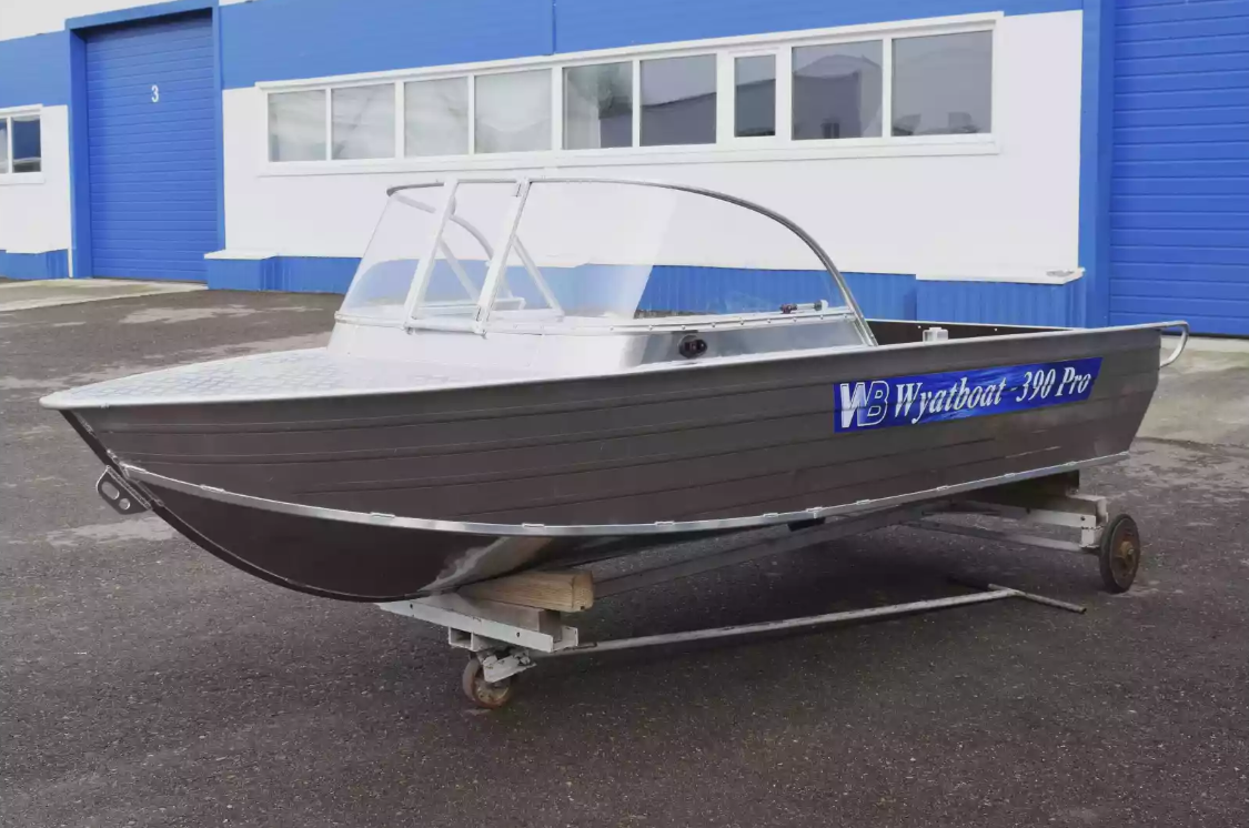 Алюминиевая лодка Wyatboat-390 Pro в Туапсе
