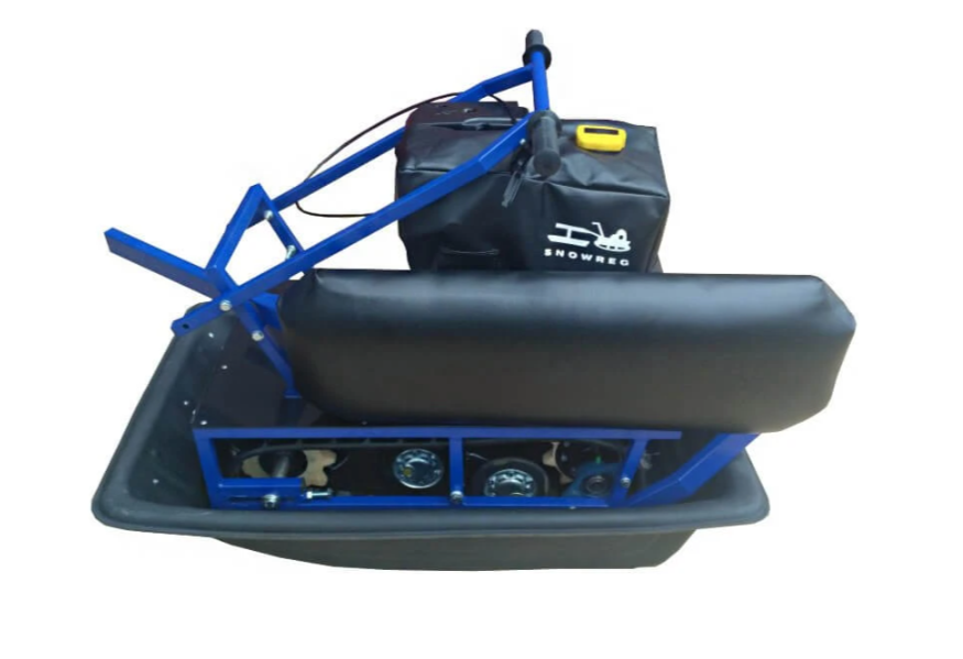 Мини-мотобуксировщик Альбатрос-М с фарой в Туапсе