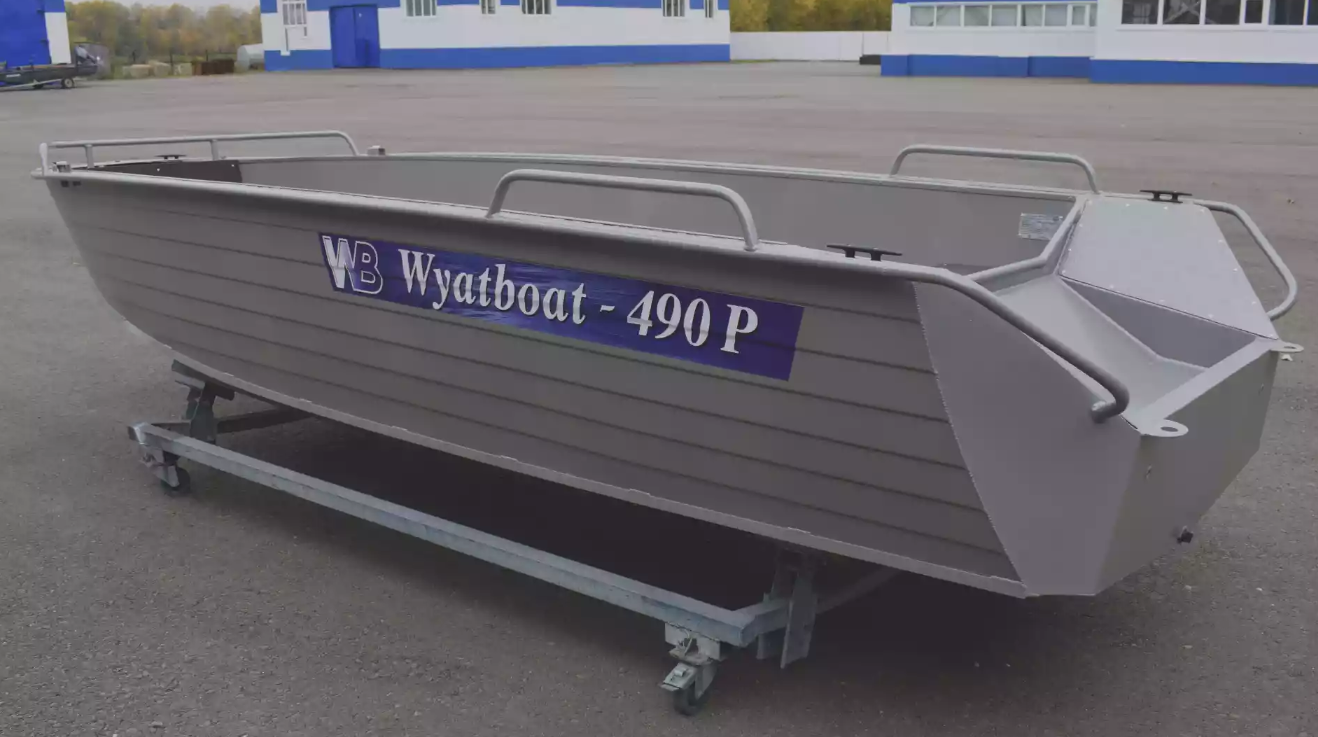Алюминиевая лодка Wyatboat-490 P в Туапсе