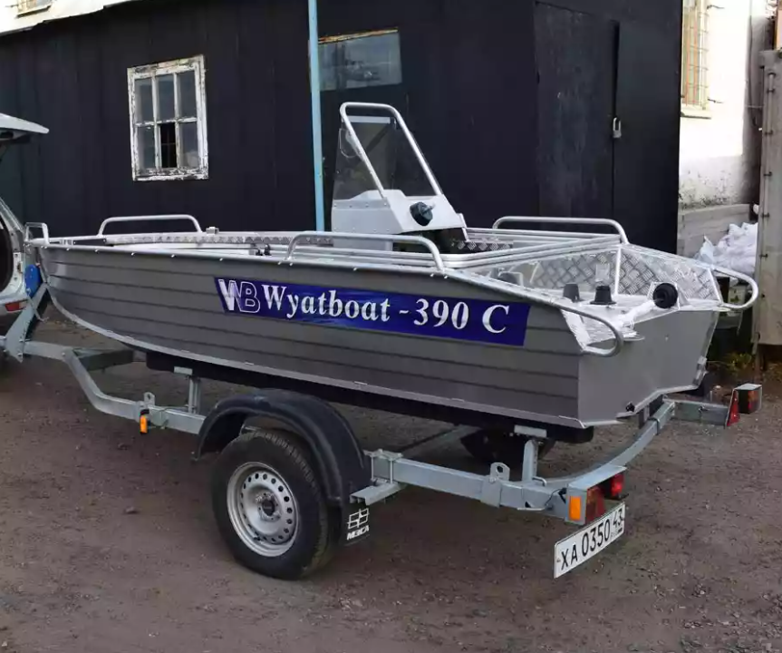 Алюминиевая лодка Wyatboat-390 C в Туапсе