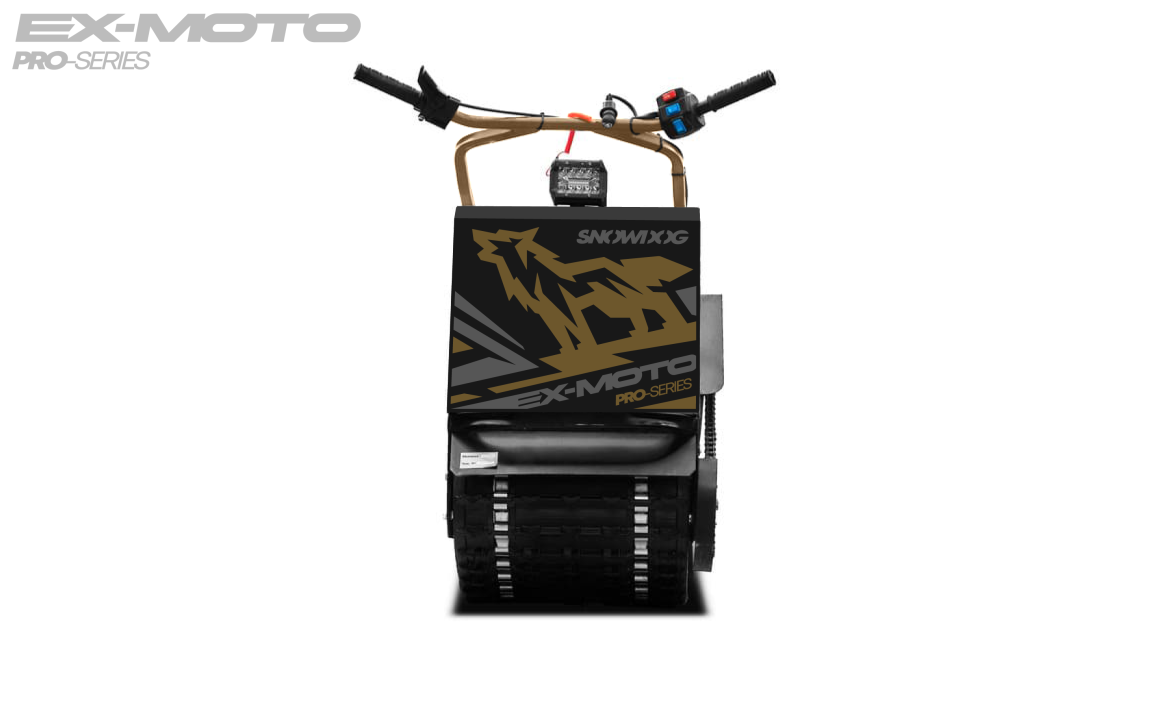 Мотобуксировщик EX-MOTO SNOWDOG S380 8л.с. в Туапсе