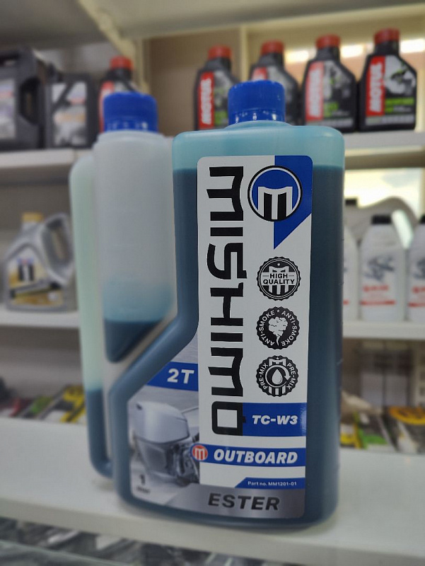 Масло MISHIMO 2T OUTBOARD (ESTER) полусинтетика 1 л в Туапсе