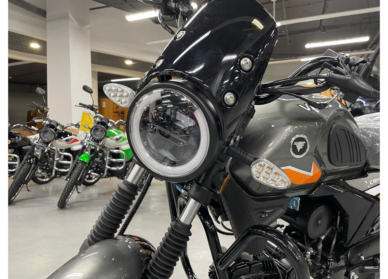 Мопед VMC NOVA 49сс (125сс) Led Full, дисковый тормоз, RKB RATO с баланс. валом, сигнализация в Туапсе