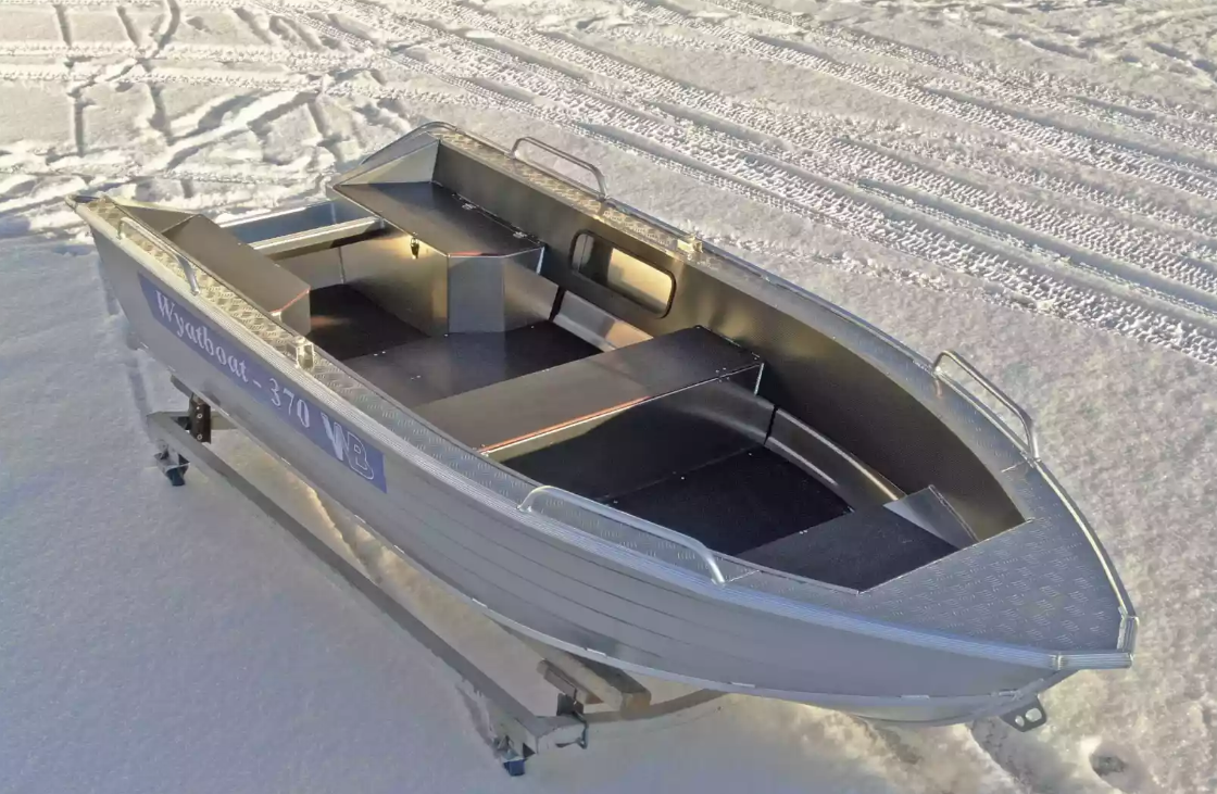 Алюминиевая лодка Wyatboat-370 в Туапсе