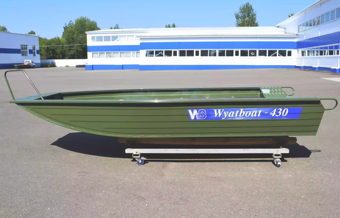 Алюминиевая лодка  Wyatboat-430 Master Fish в Туапсе