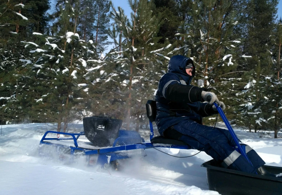 Мотобуксировщик толкач Альбатрос-XL8 с модулем. Без фары, тележки в Туапсе