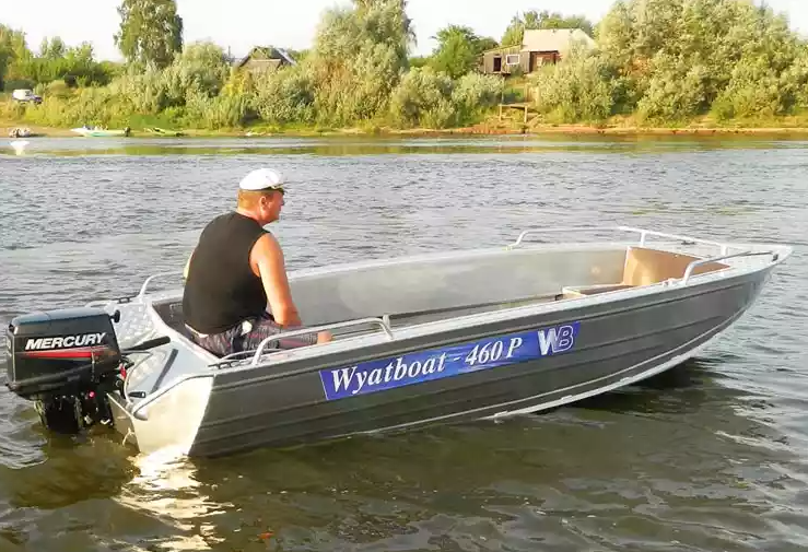 Алюминиевая лодка Wyatboat-460 P в Туапсе