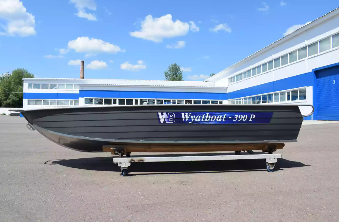 Алюминиевая лодка Wyatboat-390Р Fish в Туапсе