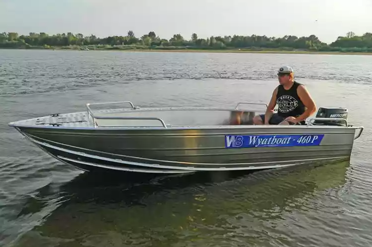 Алюминиевая лодка Wyatboat-460 P в Туапсе