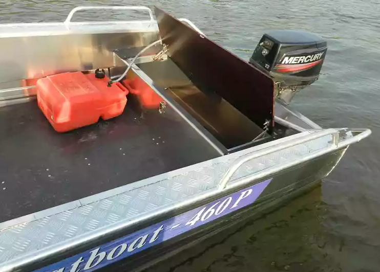 Алюминиевая лодка Wyatboat-460 P в Туапсе