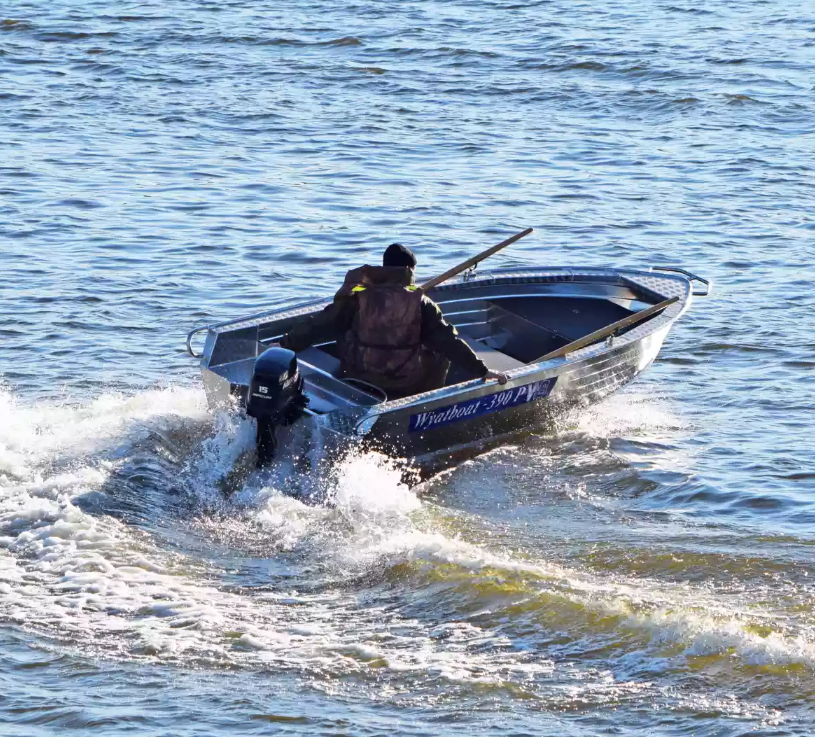 Алюминиевая лодка Wyatboat-390 P в Туапсе