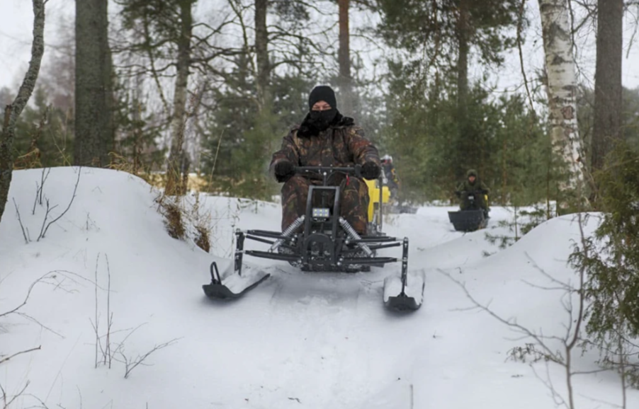 Мотобуксировщик РЫБАК PKD. PSD 17 л.с. (длинная база 1430мм) в Туапсе