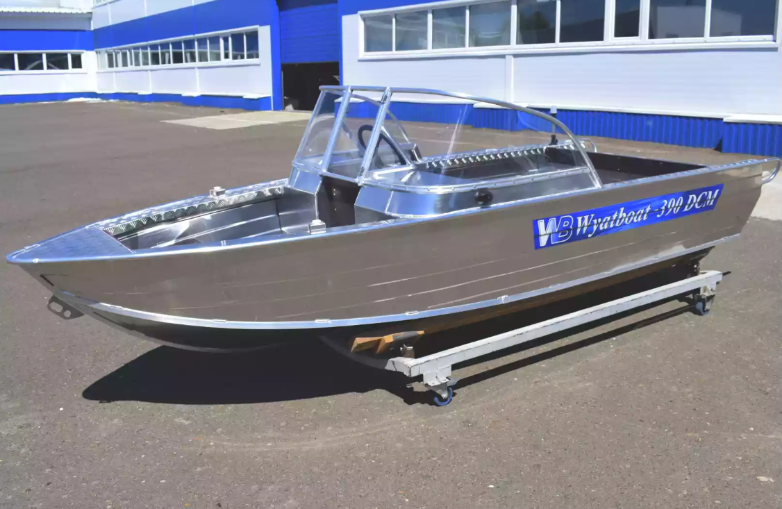 Алюминиевая лодка Wyatboat-390 DCM в Туапсе