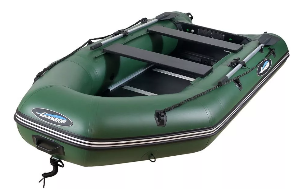 МОТОРНО-ГРЕБНАЯ ЛОДКА ПВХ GLADIATOR A 280 ТК С ФАНЕРНЫМ ДНОМ в Туапсе