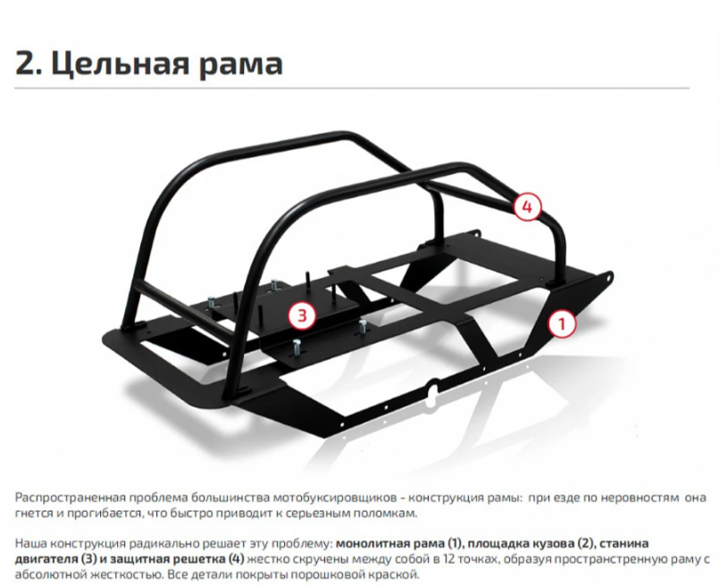 Мотобуксировщик НОРКА 380 MINI 9 л.с. в Туапсе