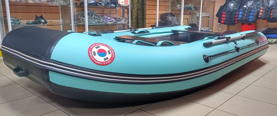 КОМПЛЕКТ ЛОДКА MISHIMO LITE 390 + МОТОР 9,9 (15) Л.С. в Туапсе