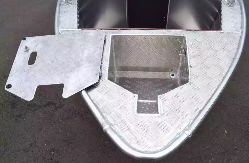 Алюминиевая лодка Wyatboat-390 DCM Увеличенный борт в Туапсе