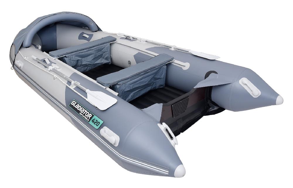 НАДУВНАЯ ЛОДКА GLADIATOR E450PRO в Туапсе