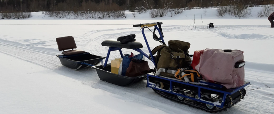 Мотобуксировщик Альбатрос-L 8 без фары в Туапсе
