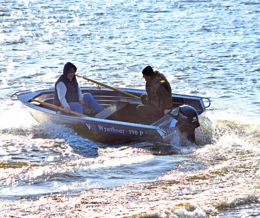 Алюминиевая лодка Wyatboat-390 P в Туапсе