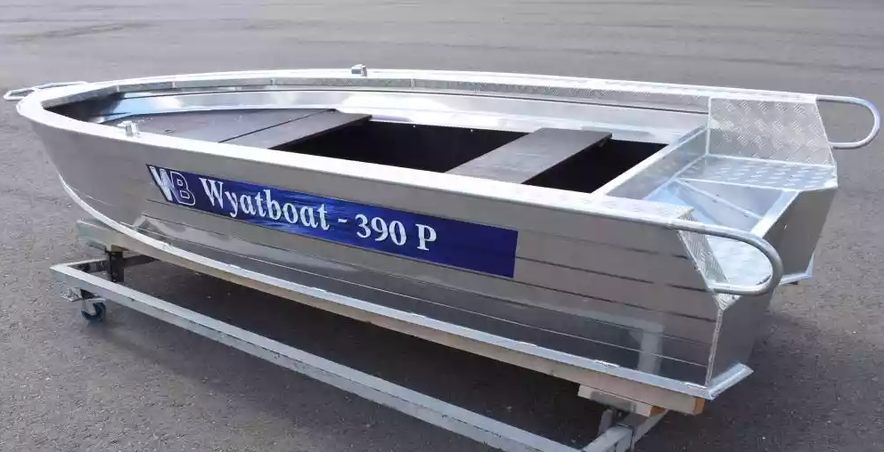 Алюминиевая лодка Wyatboat-390Р Fish в Туапсе