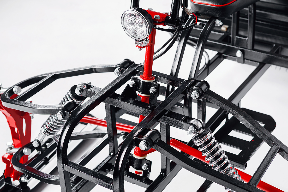 Лыжный модуль IKUDZO TERRAIN с подогревом ручек металлические лыжи в Туапсе