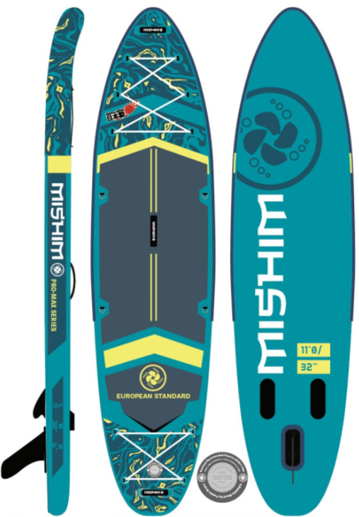 SUP (САП) Доска MISHIMO PRO-MAX Light Teal 12,6’ (385см) в Туапсе