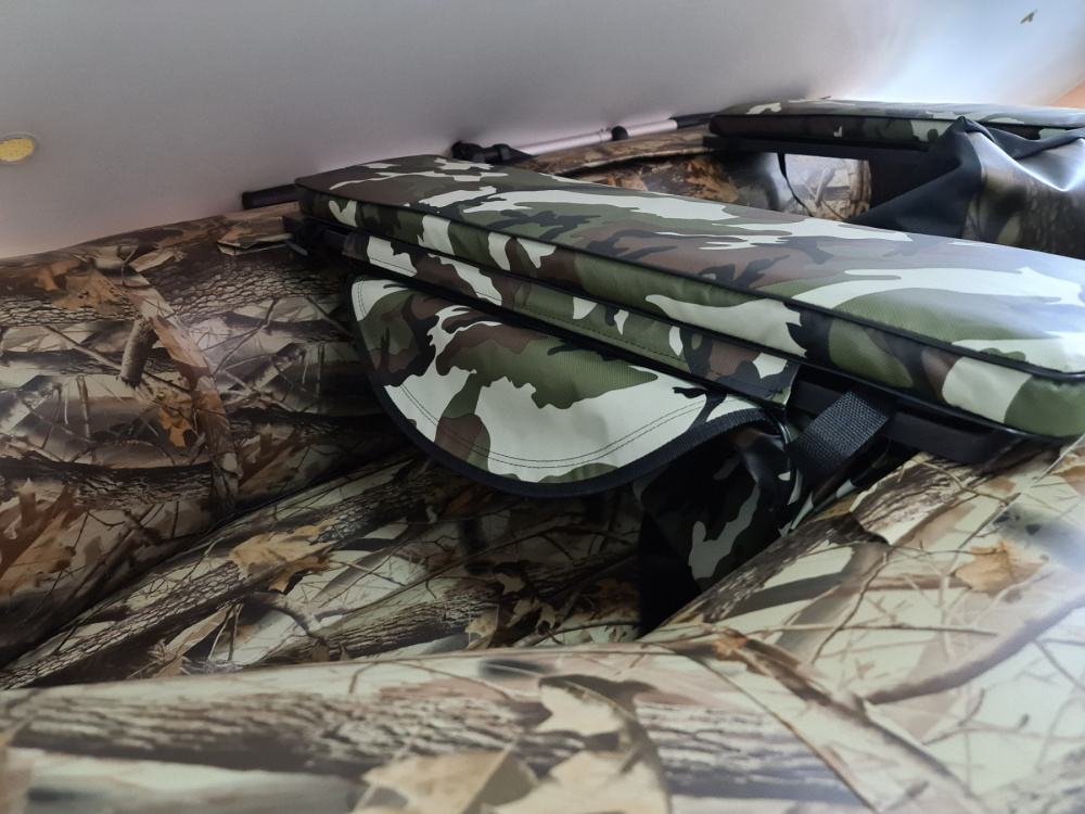 КОМПЛЕКТ МЯГКИХ НАКЛАДОК С СУМКОЙ ДЛЯ ЛОДОК 80Х20 КАМУФЛЯЖ в Туапсе