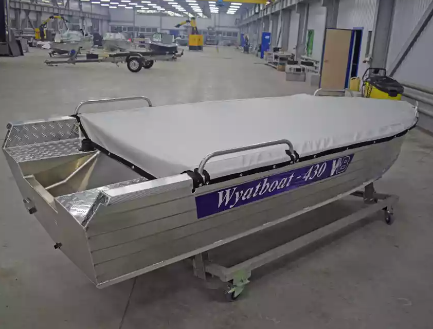 Алюминиевая лодка  Wyatboat-430 Р в Туапсе