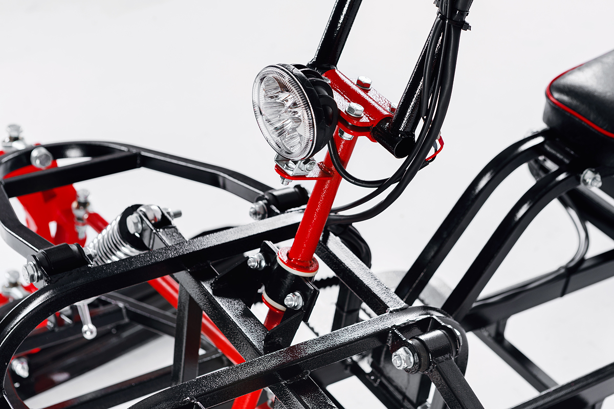 Лыжный модуль IKUDZO TERRAIN с подогревом ручек металлические лыжи в Туапсе