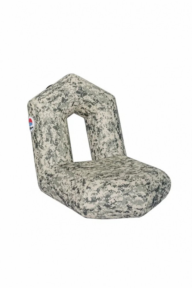 КРЕСЛО НАДУВНОЕ SMARINE, 85Х75 СМ, ПВХ, ЗЕЛЕНЫЙ ПИКСЕЛЬ в Туапсе