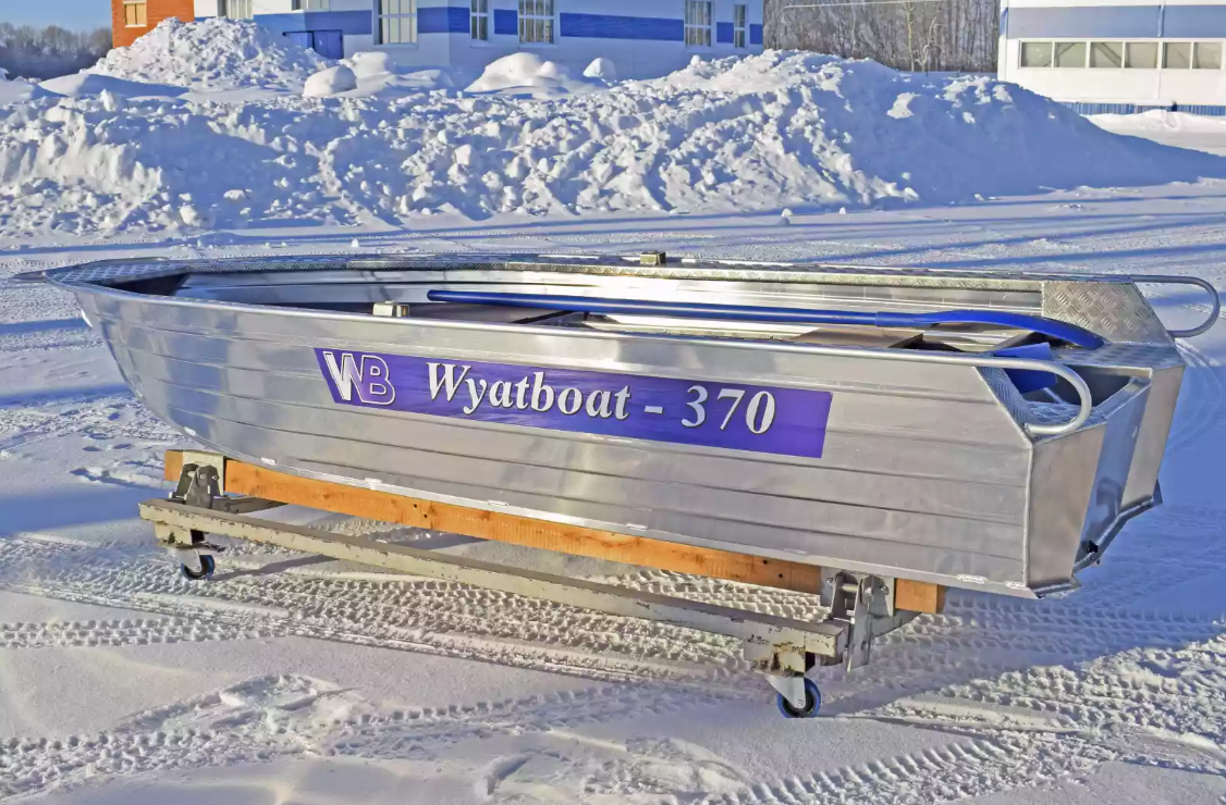 Алюминиевая лодка Wyatboat-370 Р FISH в Туапсе