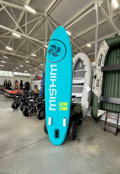 SUP (САП) Доска MISHIMO PRO-MAX Light Teal 12,6’ (385см) в Туапсе