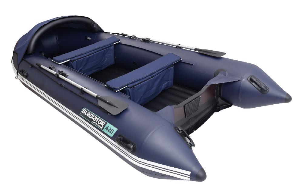 НАДУВНАЯ ЛОДКА GLADIATOR E450PRO в Туапсе